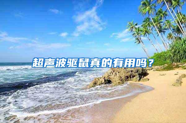 超聲波驅鼠真的有用嗎？